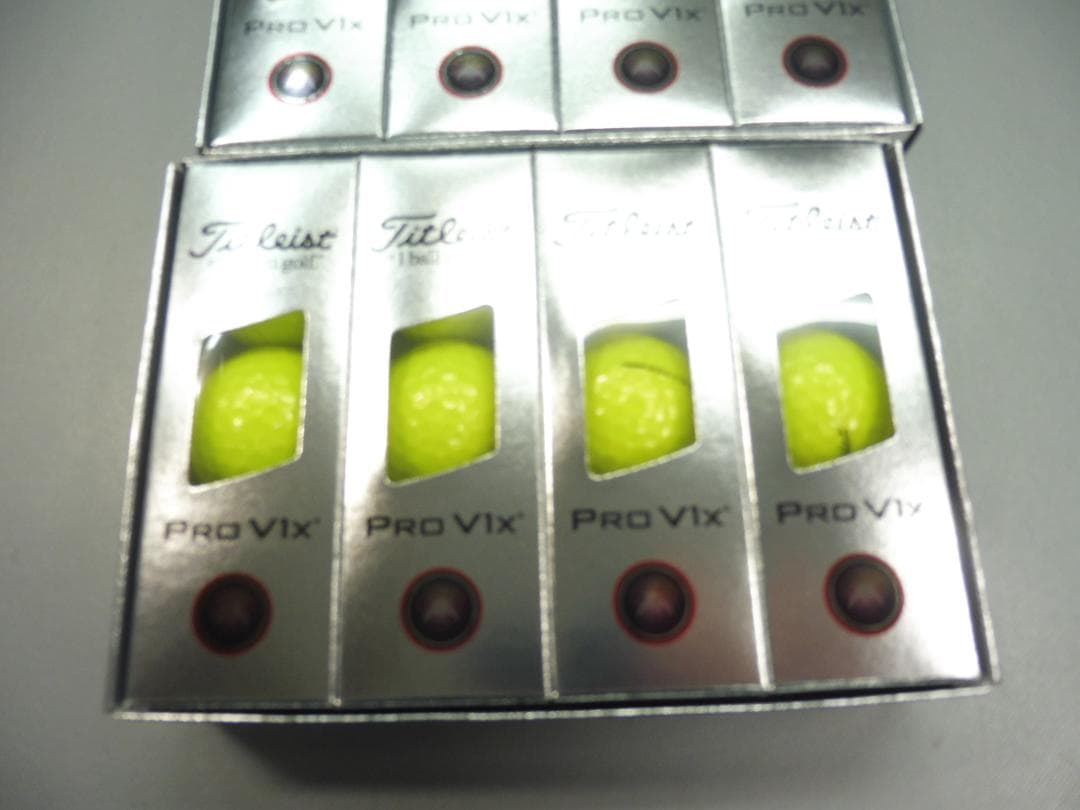 タイトリスト　PRO　V1X　2024 イエロー　2ダース　未使用品