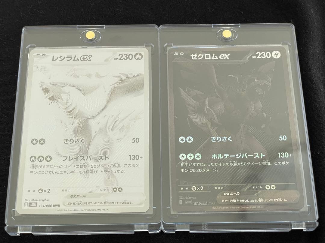 レシラム、ゼクロム　BWR セット