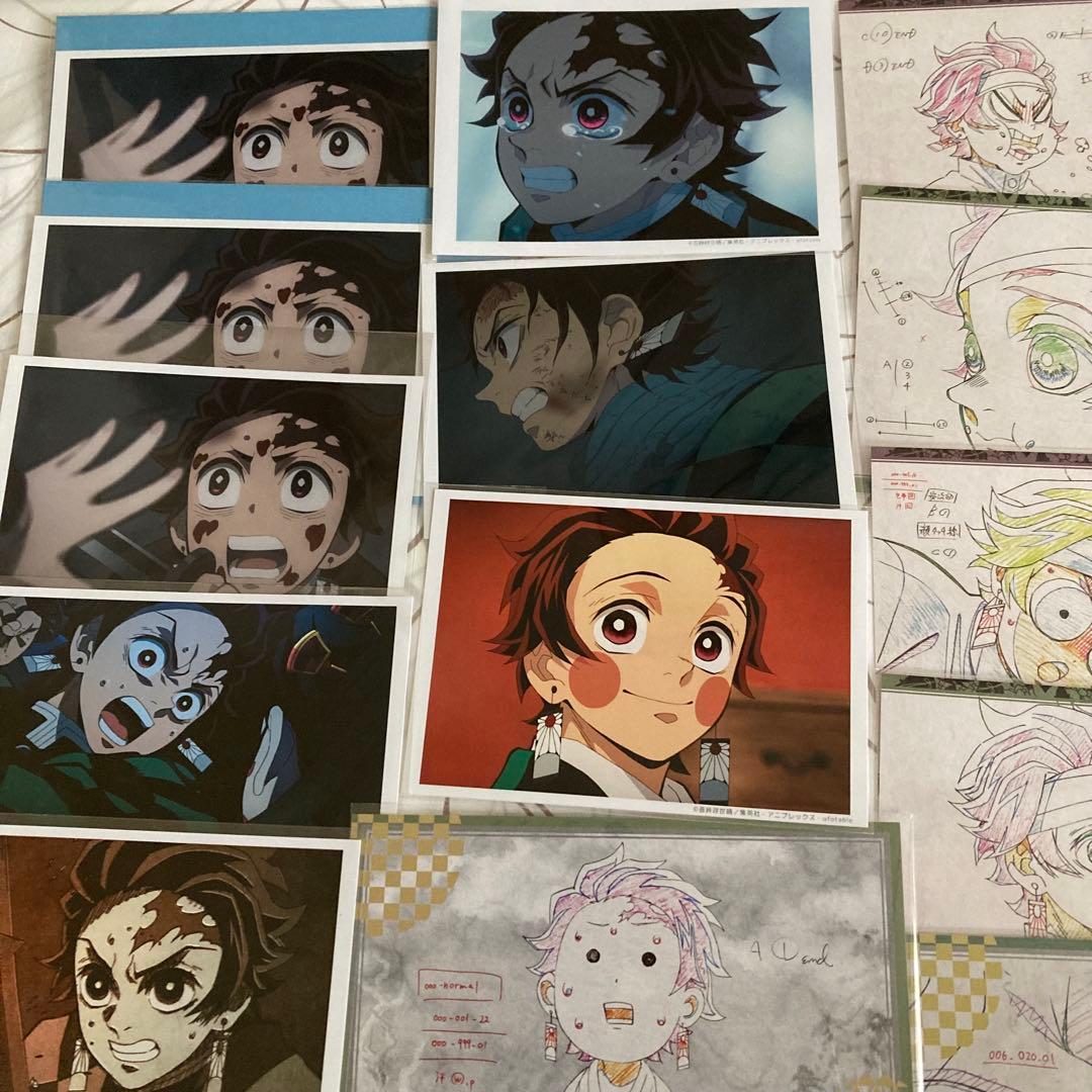 鬼滅の刃 刀鍛冶の里編 立志編 遊郭 場面写ブロマイドくじ ポストカード 炭治郎