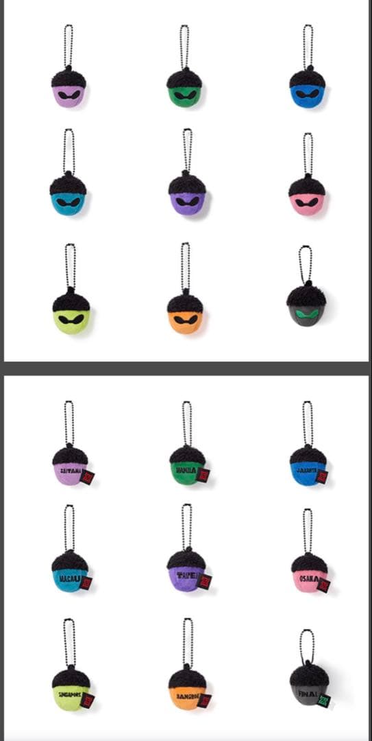 HOPE ON THE STAGE どんぐりキーホルダー j-hope 9種類