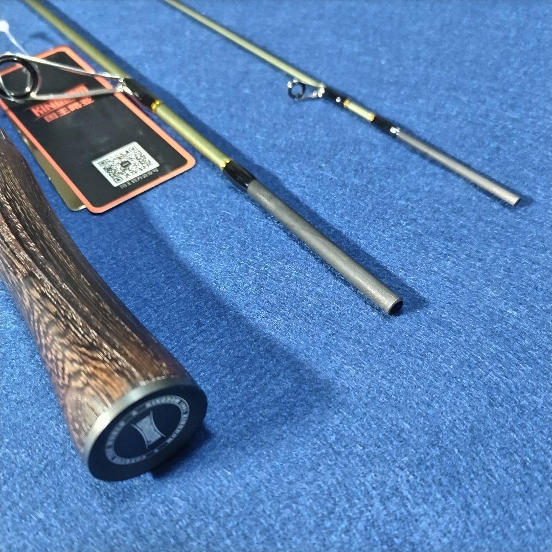 軽量マルチピースロッド 1.53m 5ft スピニング 3ピース トラウト 渓流