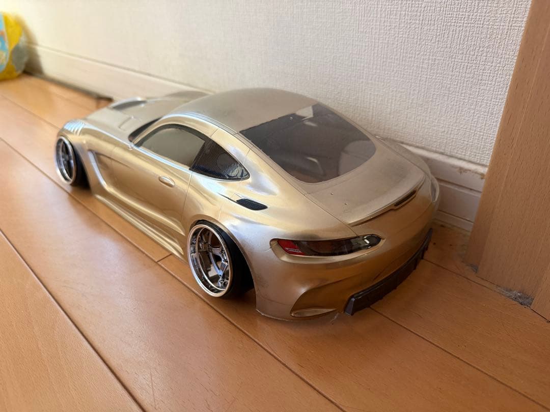 タミヤ ラジコン RC MERCEDES-AMG GT3 塗装済 スペアボディ