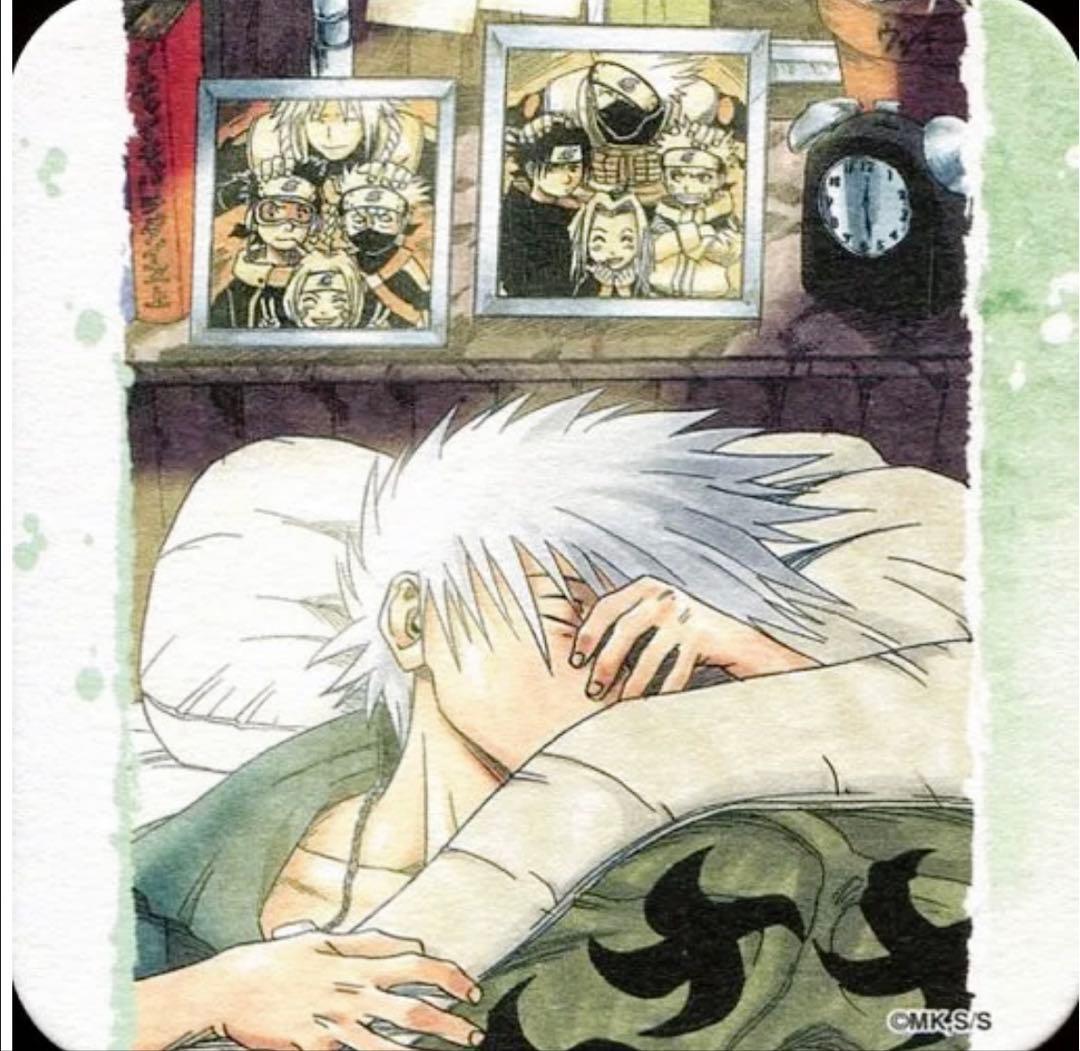 NARUTO ジャンプ展 アートコースター はたけカカシ