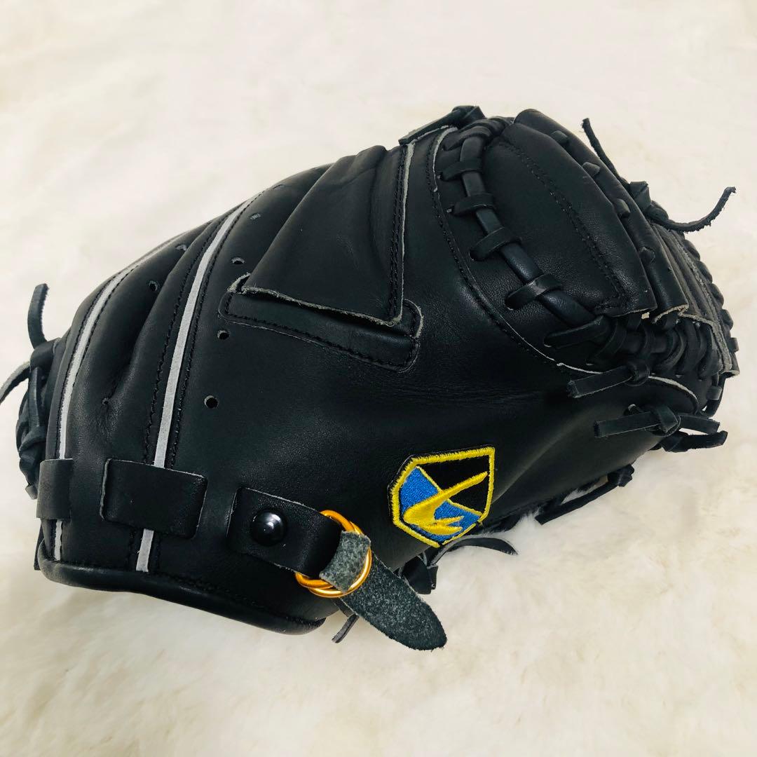 リンドスポーツ　キャッチャーミット　硬式　黒