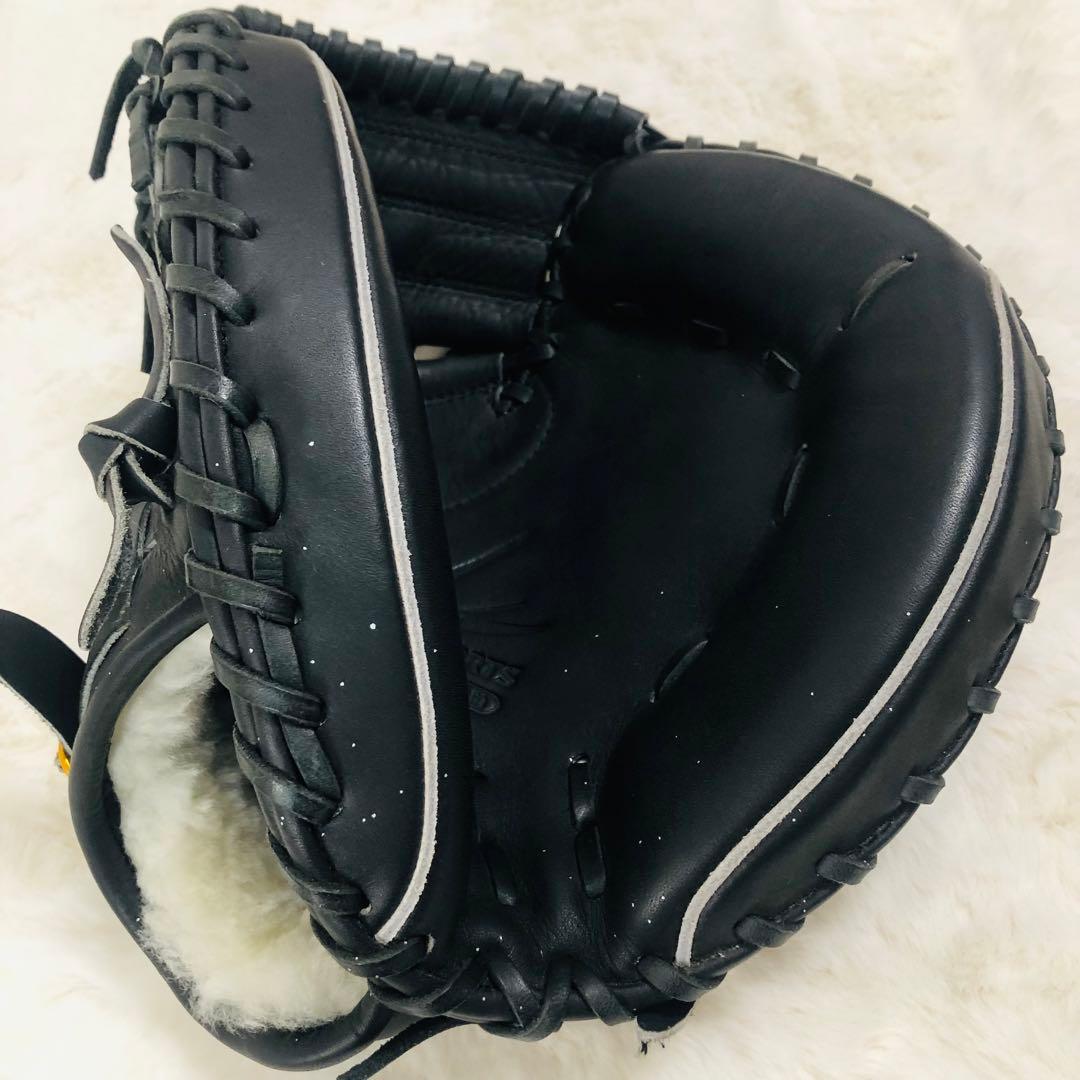 リンドスポーツ　キャッチャーミット　硬式　黒