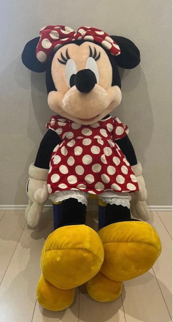 ミニーちゃん　特大ぬいぐるみ　レア　美品　1m over