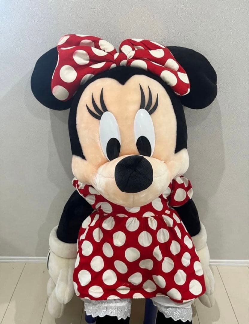 ミニーちゃん　特大ぬいぐるみ　レア　美品　1m over