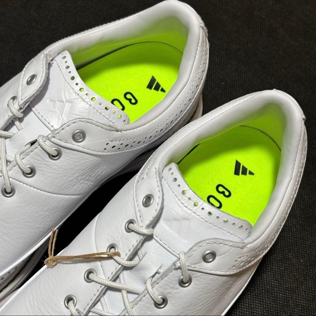 26.5cm adidas Golf MC80 ゴルフシューズ ID4748 白