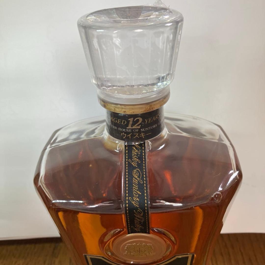 【新品・美品】サントリー クレスト12年 700ml ３本セット