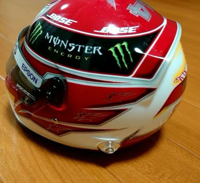 ルイス ハミルトン 1/2 ミニ ヘルメット F1