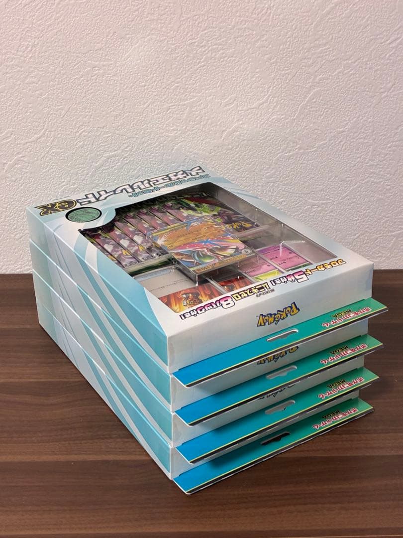 ポケモンカード　メガエルレイドex スペシャルカードセット　４個