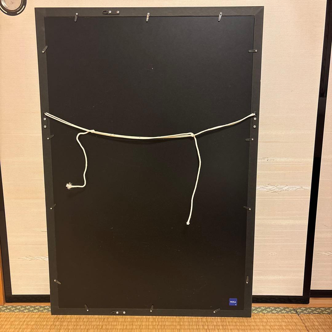 鯉と富士山のパズルアート　日本画　アート　額入り