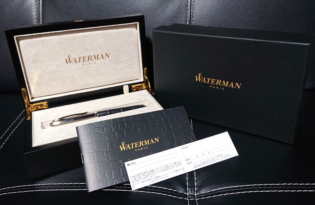 250本限定 ウォーターマン カレン アリゲーターレザーST ボールペン