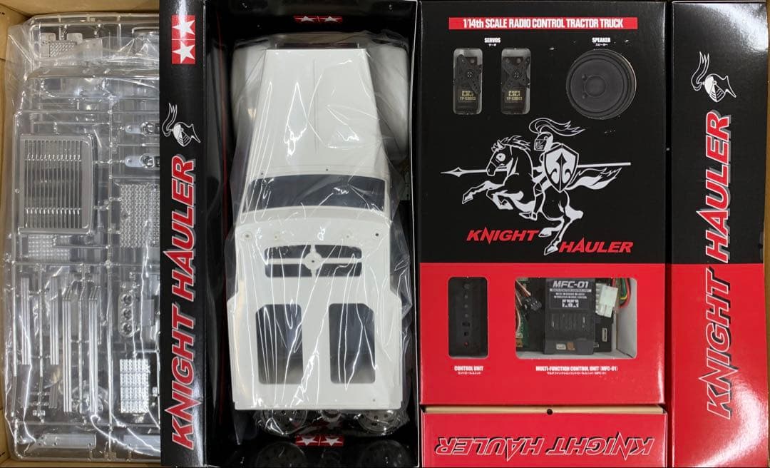 タミヤ　1/14 NO.13 トレーラーヘッド・ナイトハウラー フルセット