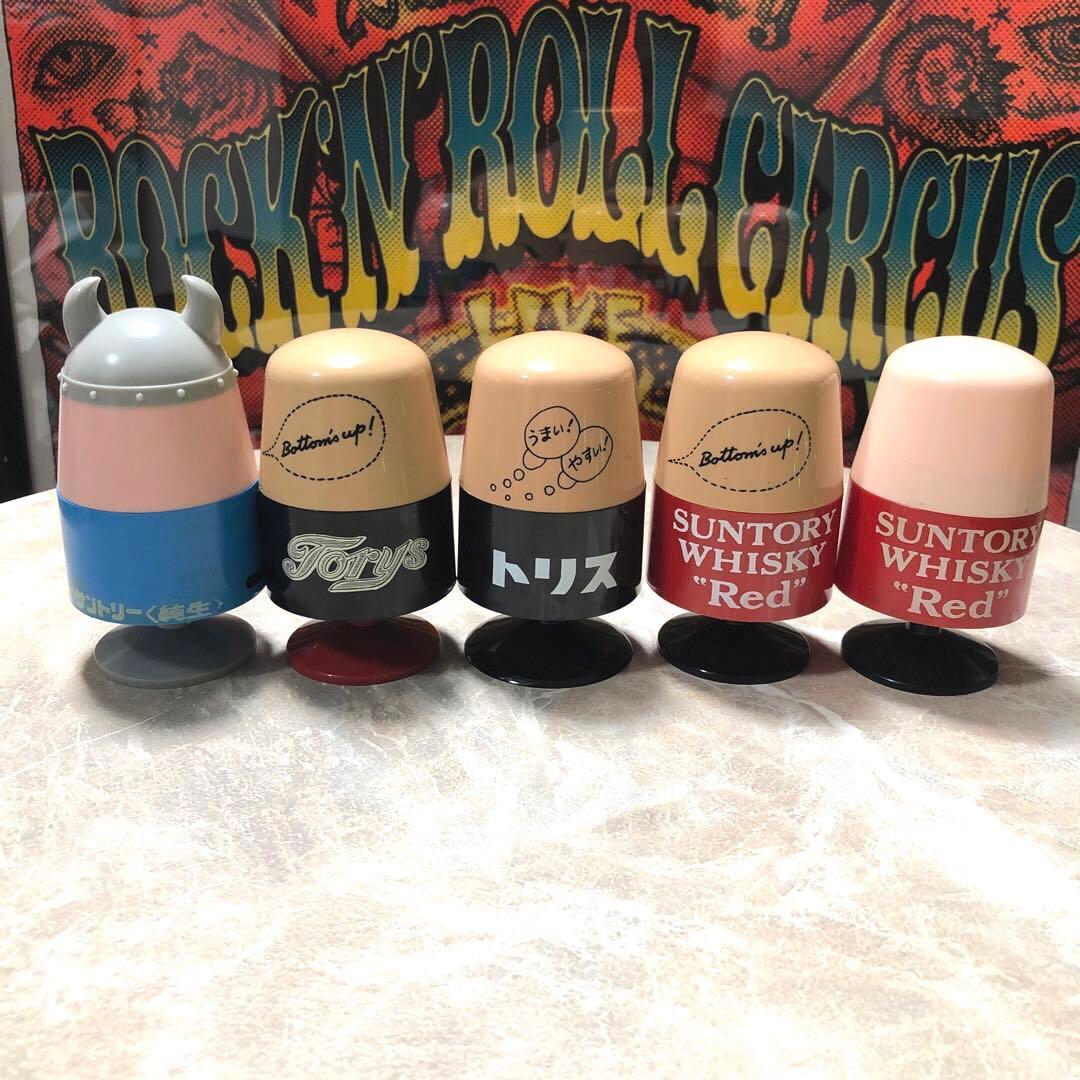 サントリー＊アンクルトリス＊トリスおじさん＊つまようじ＊柳原良平＊５点セット＊