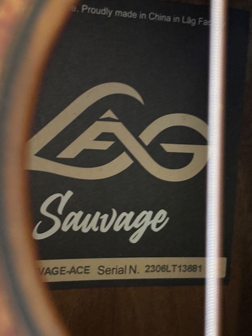 ギター LAG sauvage-ace