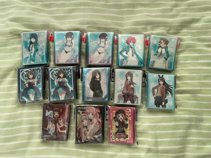 キャラクタースリーブ 大量出品 新品未開封 SAO リゼロ 俺ガイル バラ売り