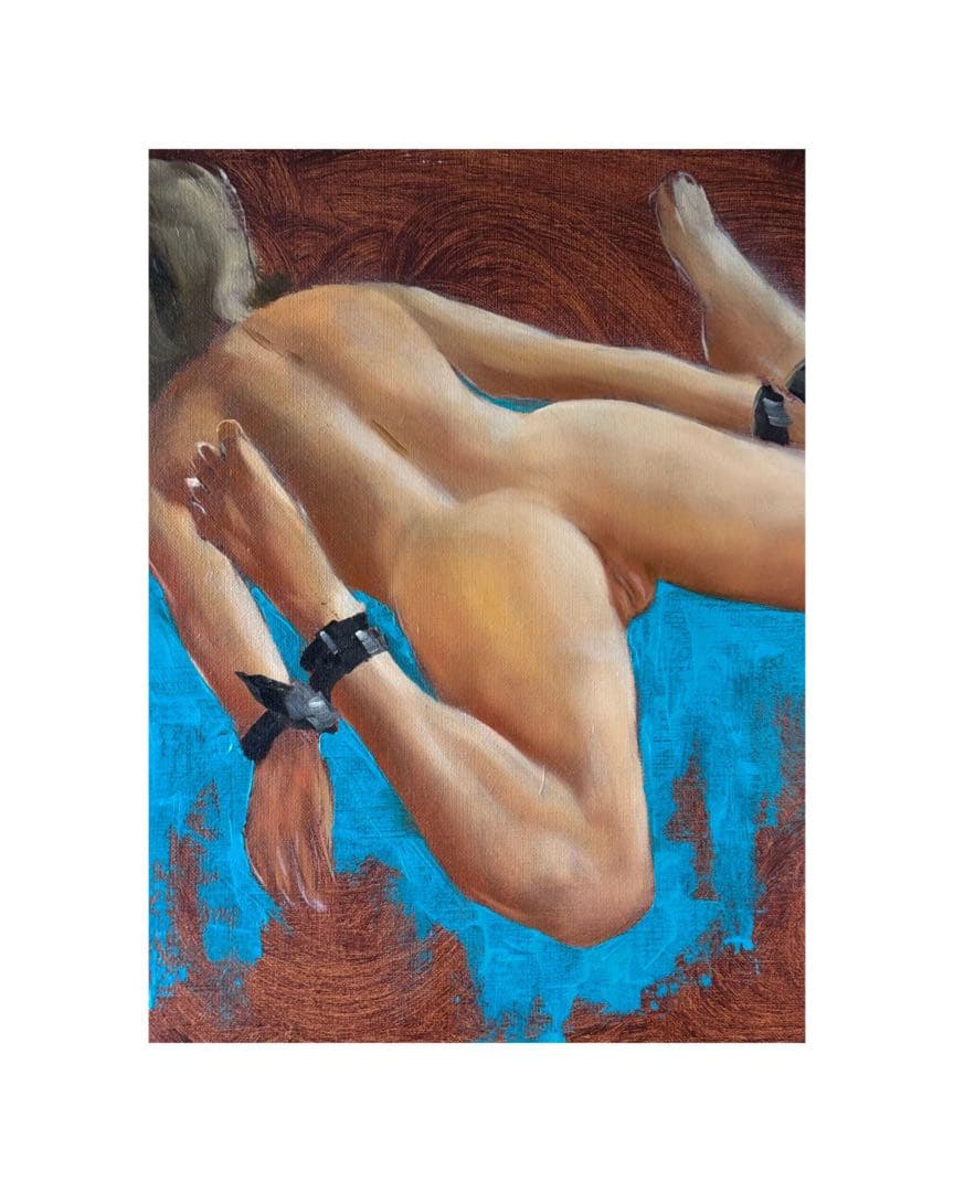 裸婦画　F4サイス　原画