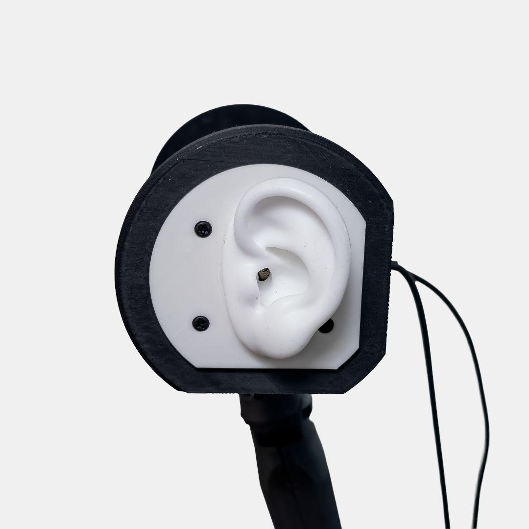 【ASMR】【上位モデル】バイノーラルマイク Bicarus 1 ケーブル付き