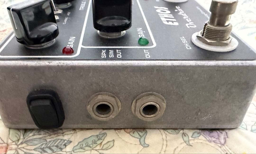 ギター ETHOS OVERDRIVE AMP TLC switch