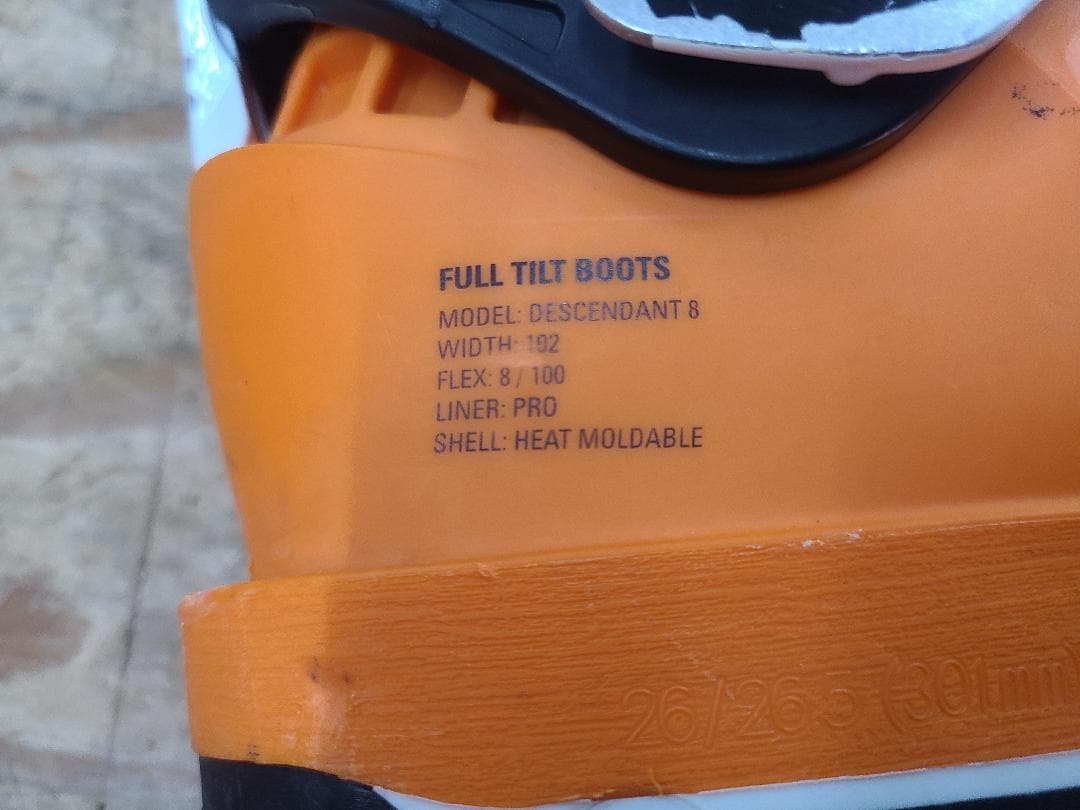 スキー 26-26.5 FULL TILT DESCENDANT 8 FT