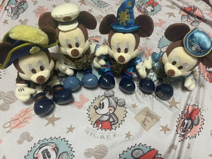 ミッキー周年記念ぬいぐるみセット 最終値下げ