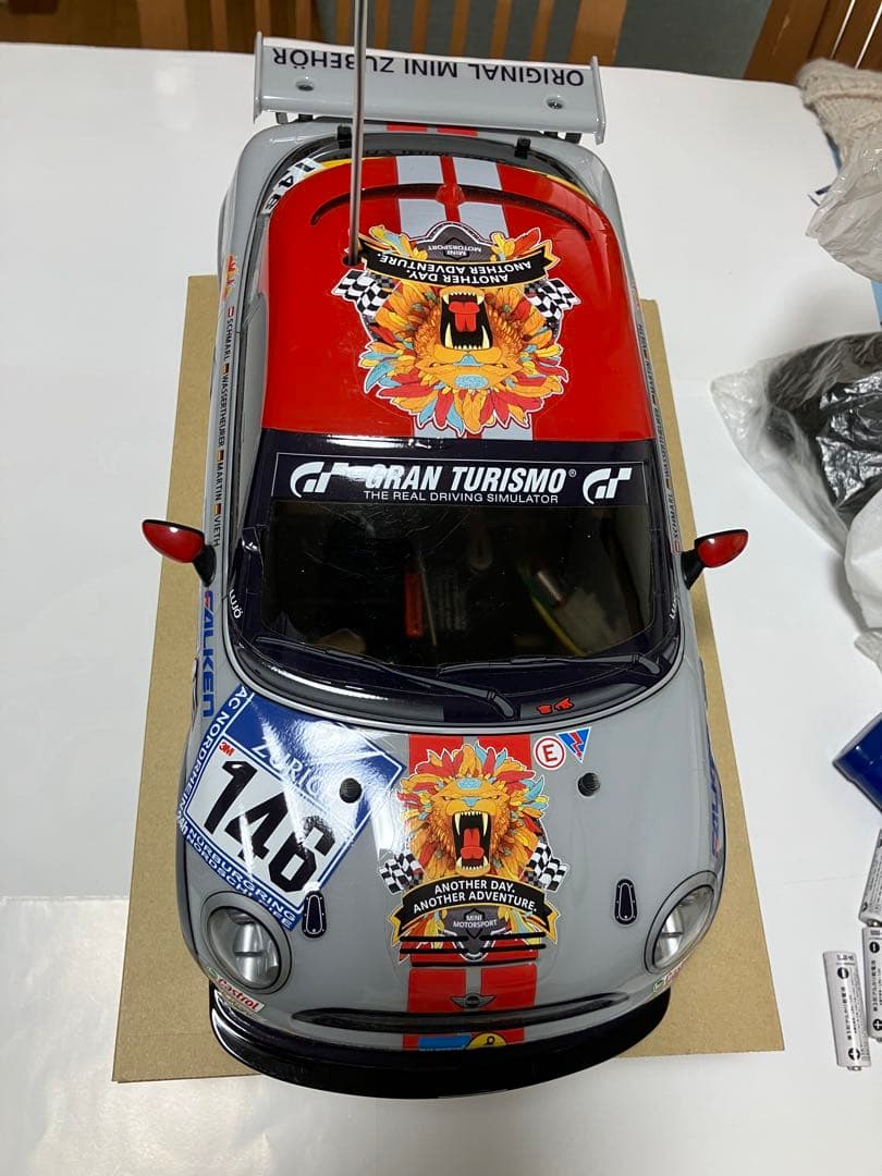 タミヤ1/10電動RC完成セットXBミニJCWクーペ