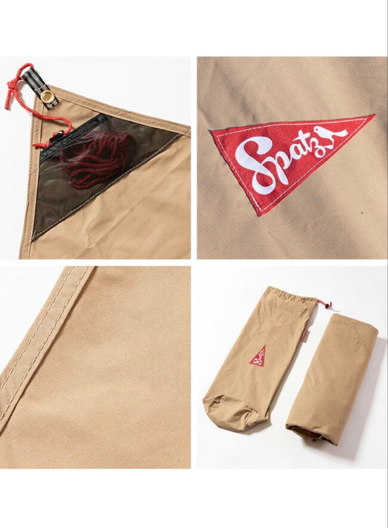 最終価格【新品未使用】スパッツ スクエアウィング350BTCタープ Spatz