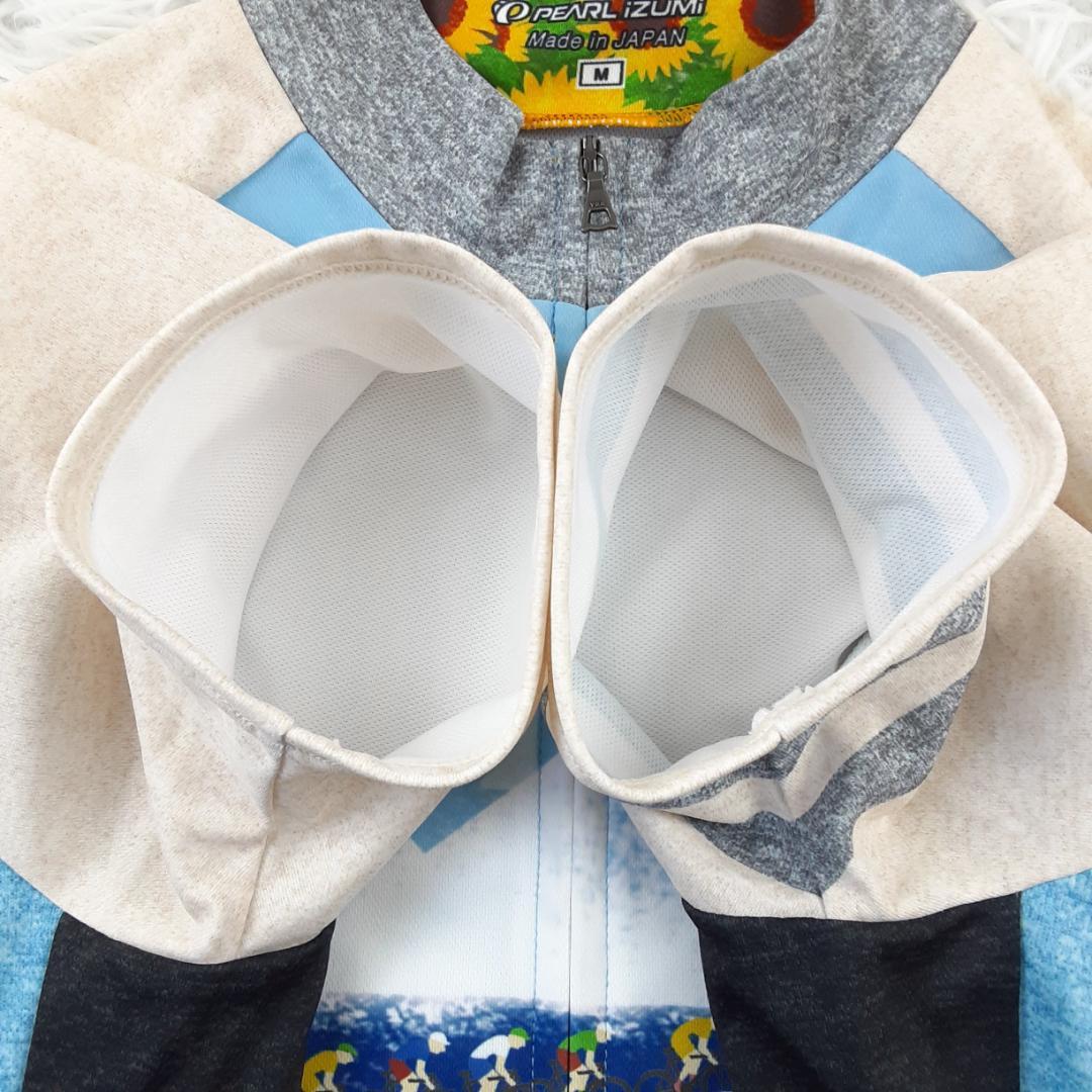 美品◎PEARL IZUMI パールイズミ サイクリングウェア上下セット 向日葵