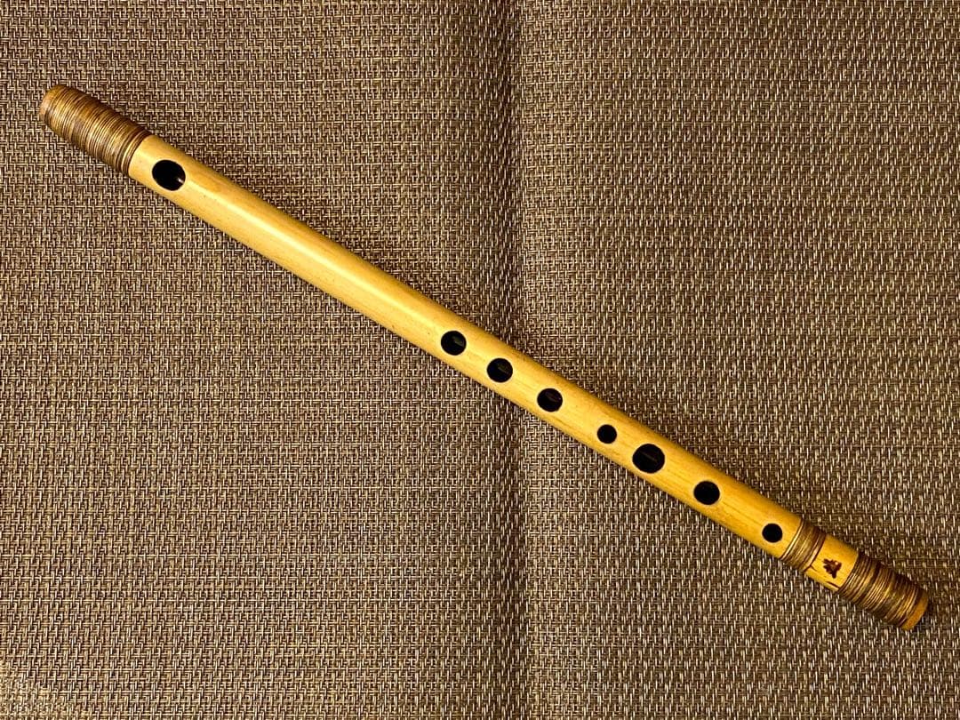 篠笛　立平管　ドレミ調八本調子　七穴