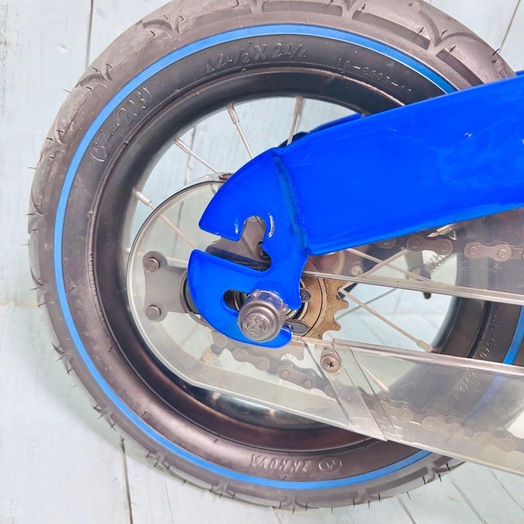 へんしんバイク　子供自転車　極美品　バランスバイク キッズバイク　12インチ　青