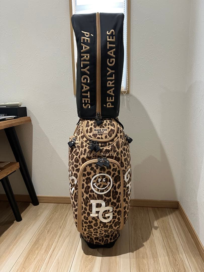 PEARLY GATES ヒョウ柄 アイアンカバーセットキャディバッグ