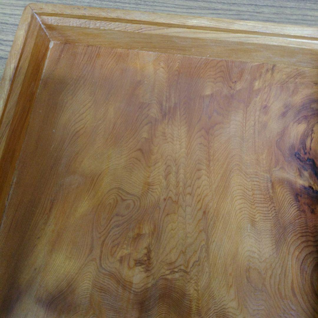 屋久杉の硯箱　内寸302x205x40mm