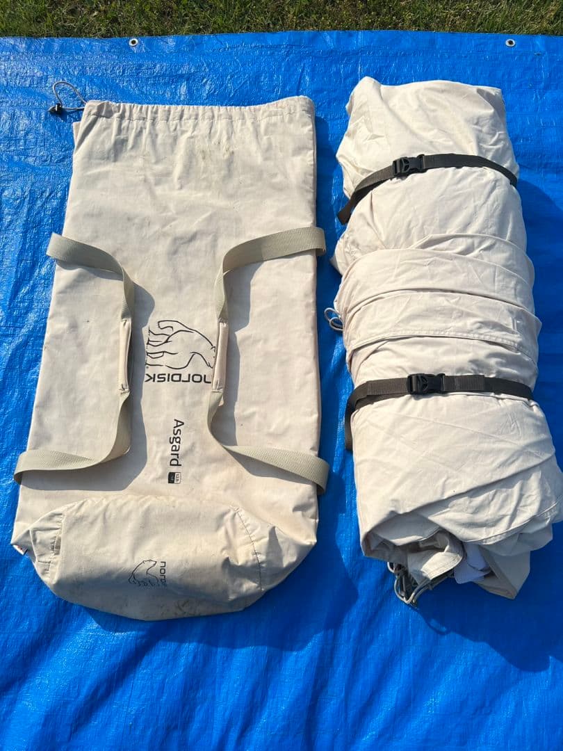 ノルディスクAsgard12.6ジップインフロア+kari20+フタマタノキワミ