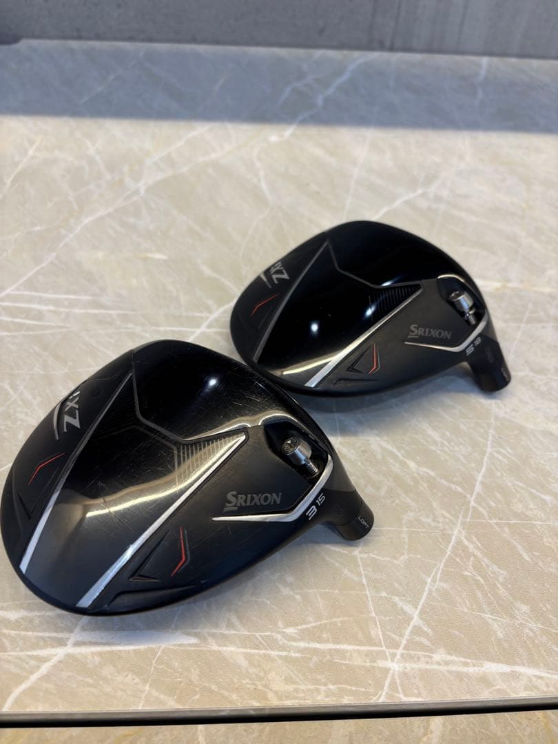ZXi シリーズ　最新スリクソンフェアウェイウッド　3W 5Wヘッドのみと2個