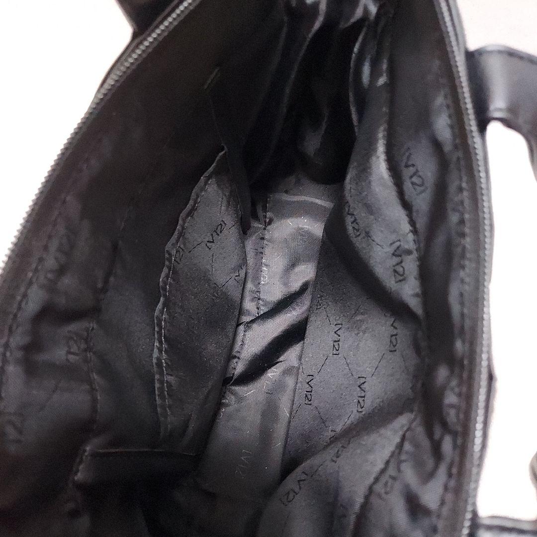 【在庫一掃セール・美品】V12(ヴィトゥエルヴ)　カートバッグ　ラウンドバッグ