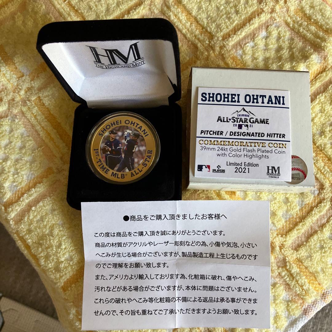 【限定記念品】【希少】 大谷翔平　ゴールドカラー