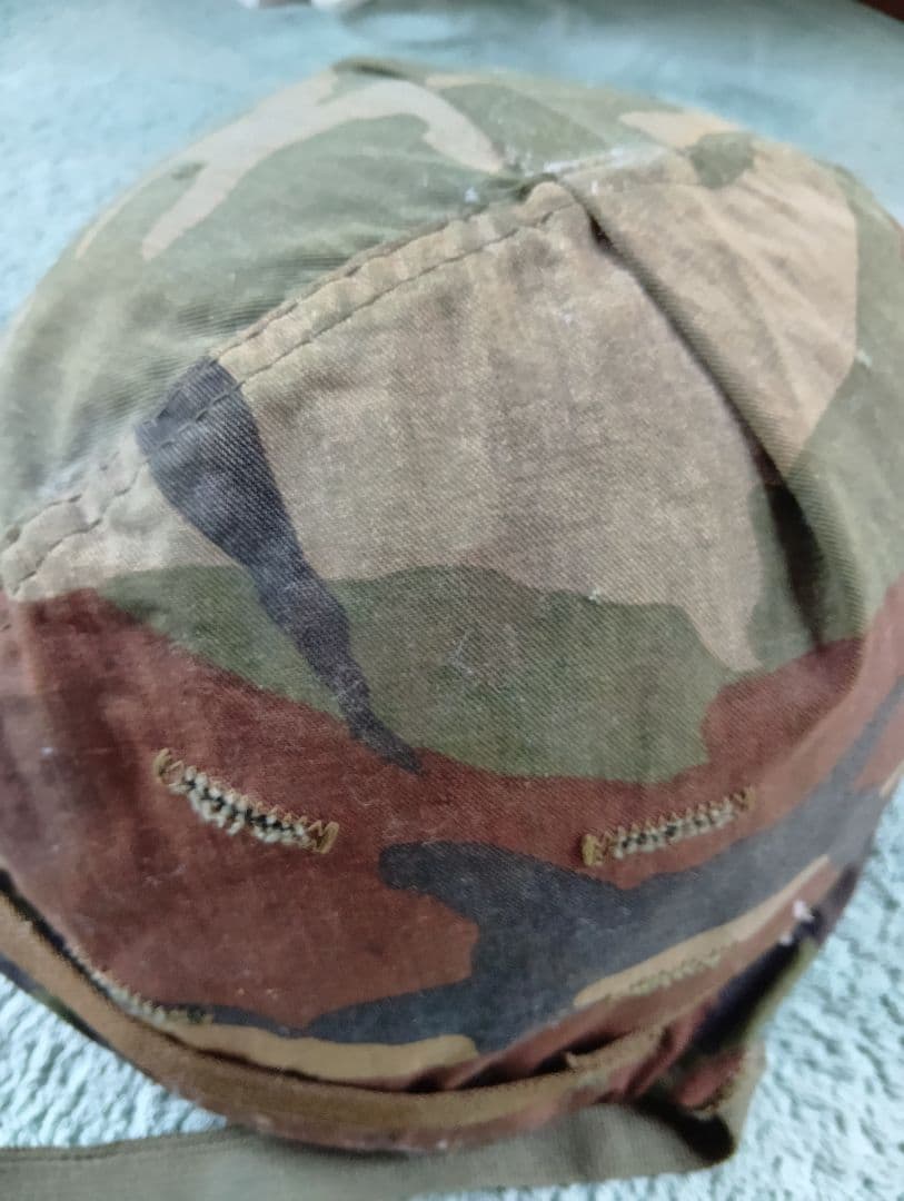 ベトナム戦　米軍ヘルメット　本物