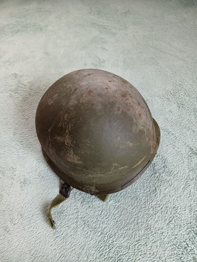 ベトナム戦　米軍ヘルメット　本物