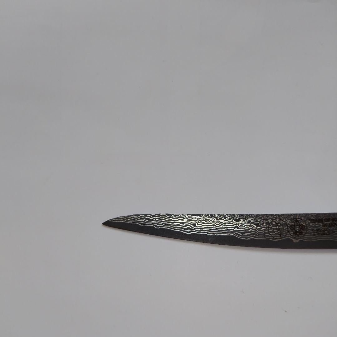 ダマスカスペーパーナイフ　ジーサカイ　ボーイスカウト日本連盟100周年記念品