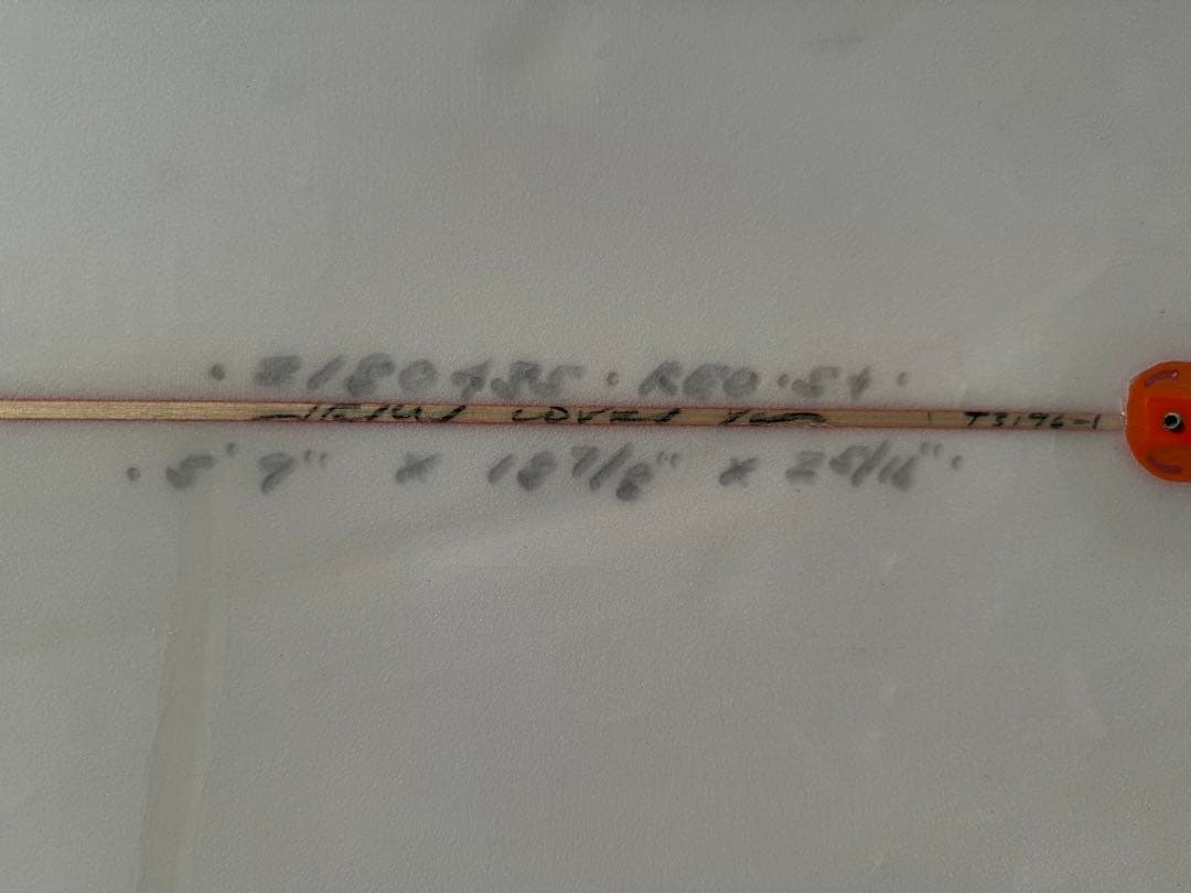 稲葉玲王選手　使用TOKOROボード　5'9