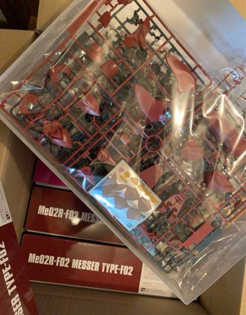 ＨＧ 1/144 メッサーF02型（指揮官機）ガンプラ 閃光のハサウェイ　2機