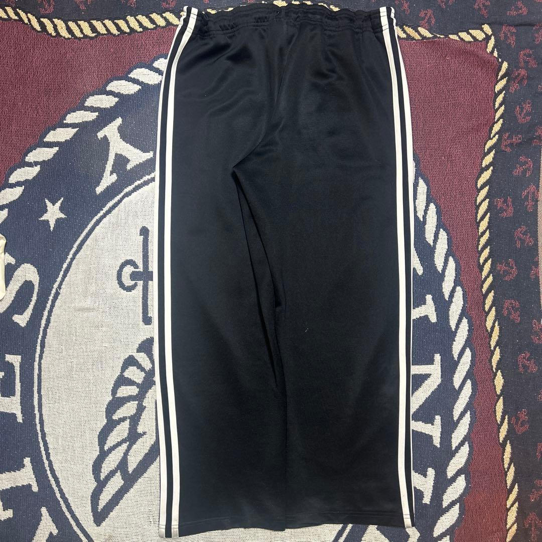 90s adidas トラックパンツ　極太　ブラック　ストレート　ATP