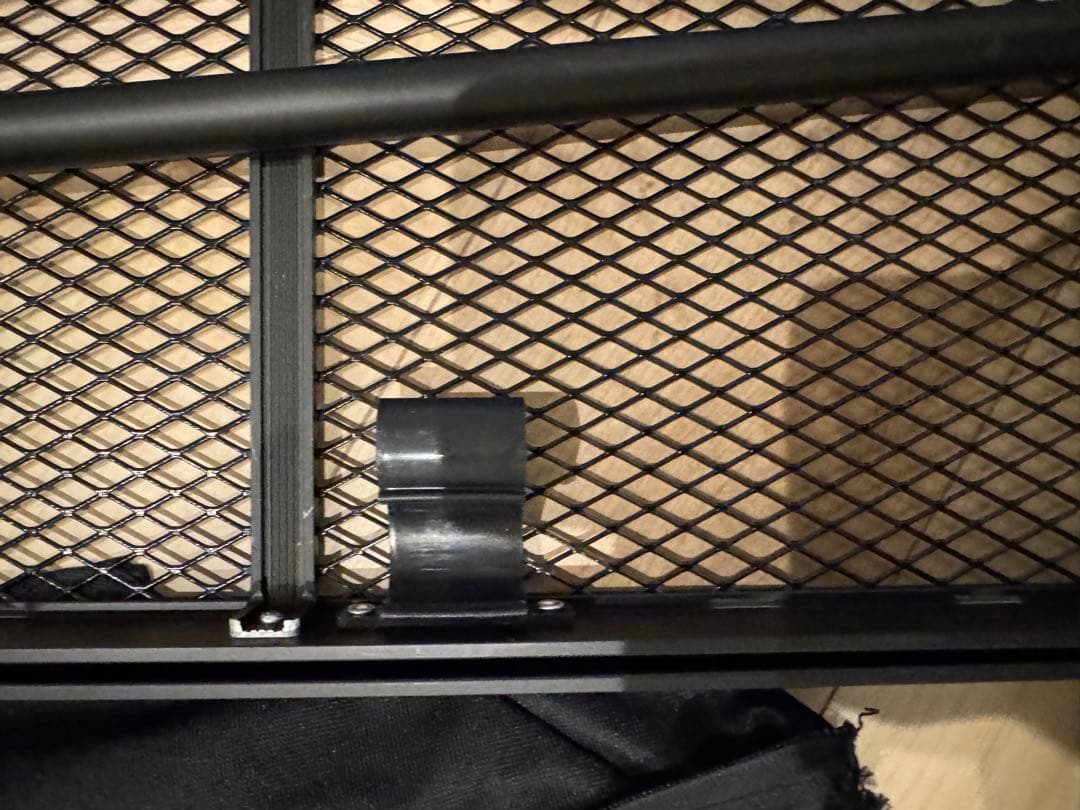 Logos ロゴス　アイアンメッシュ　テーブル ブラック　13070-BC