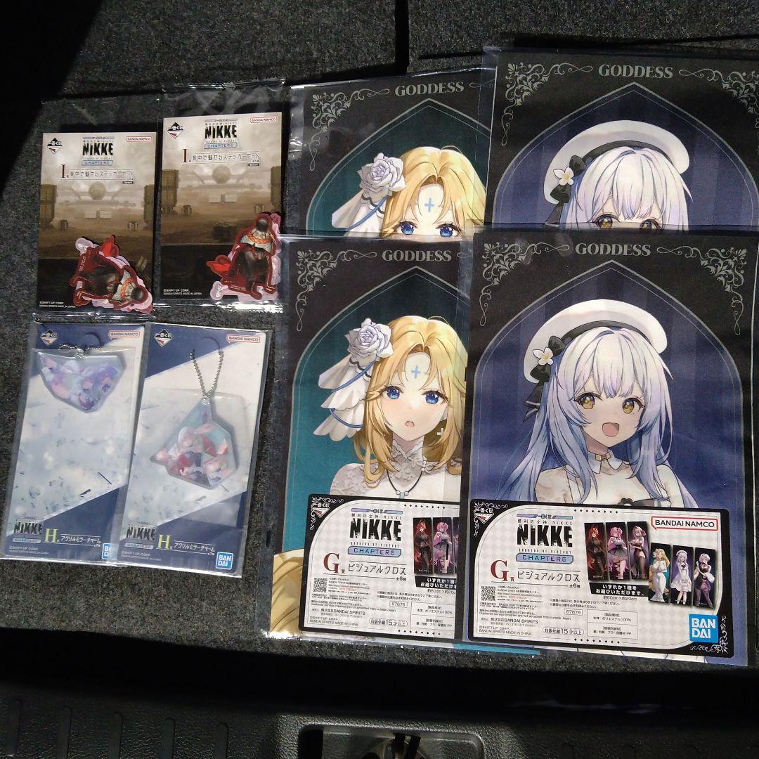 ニケ　勝利の女神　一番くじ　フィギュア　コンプ　3体セット　ラストワン　A　B