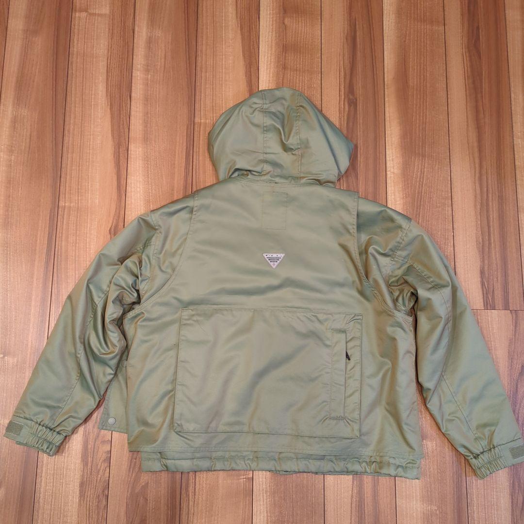 ビームス＋Columbia フィッシングジャケット 　XS カーキ
