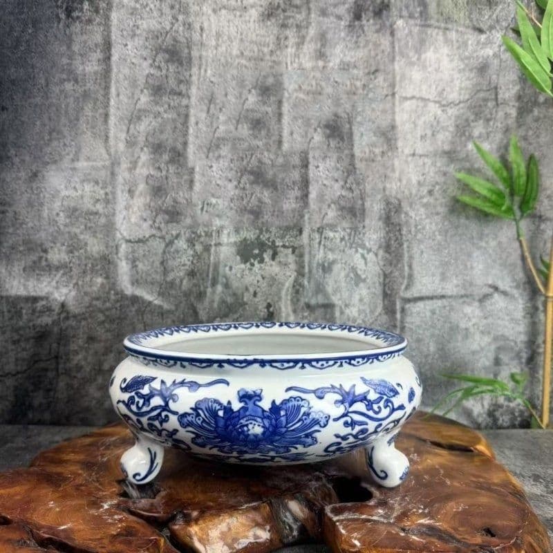 盆栽鉢 青磁鉢 山野草鉢 多肉植物 植木鉢 小品大品盆栽鉢 陶器鉢置物