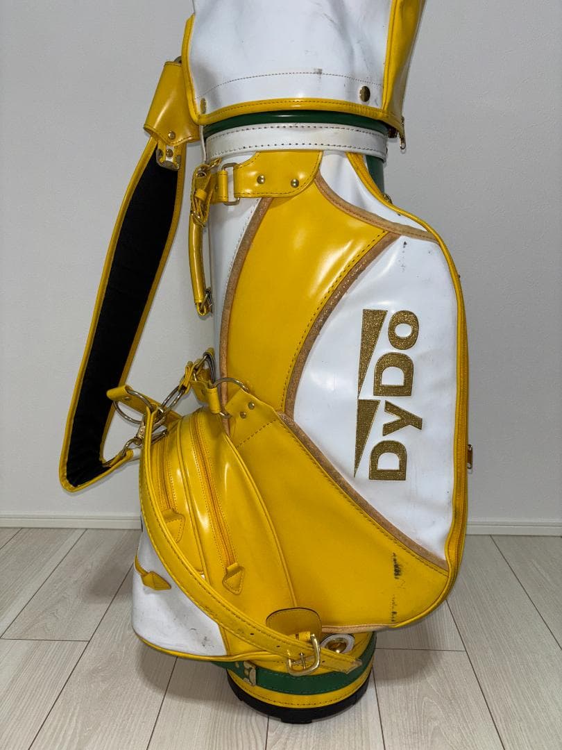 【超レア】DyDo ノベルティ ゴルフバッグ｜28th刺繍・エナメル・限定品