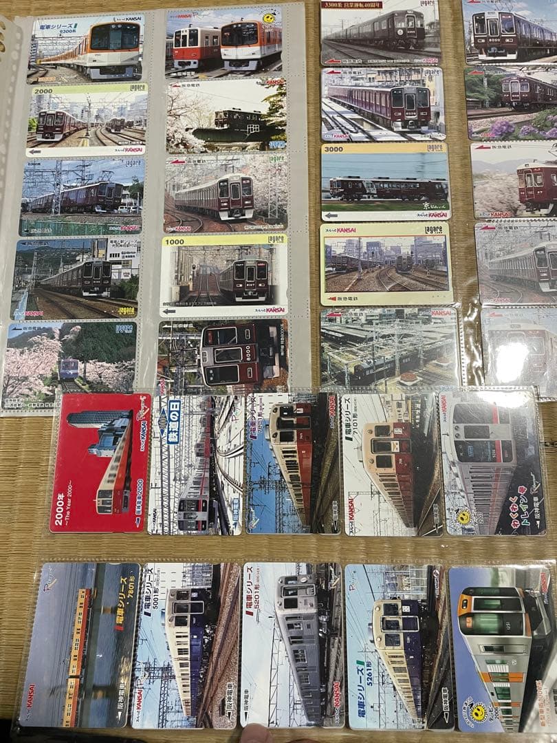 乗車カード、テレフォンカード、パスネット、回数券など超大量約6500枚以上