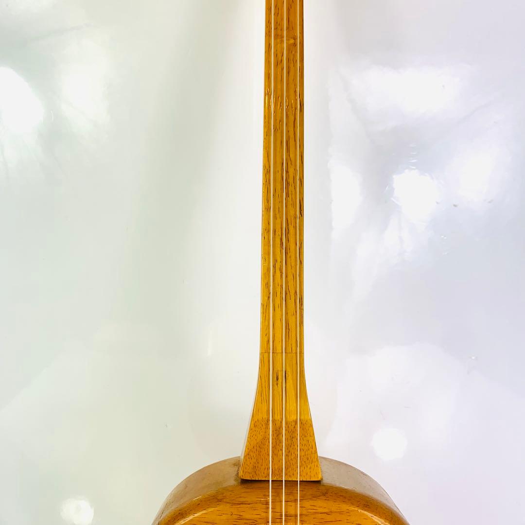 美品 希少 沖縄 三線 ASOVIVA製風 ウクレレ三線 弦楽器